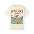 Yacht Rock Detroit Martini Girl Tee — Ivory Garment-Dyed