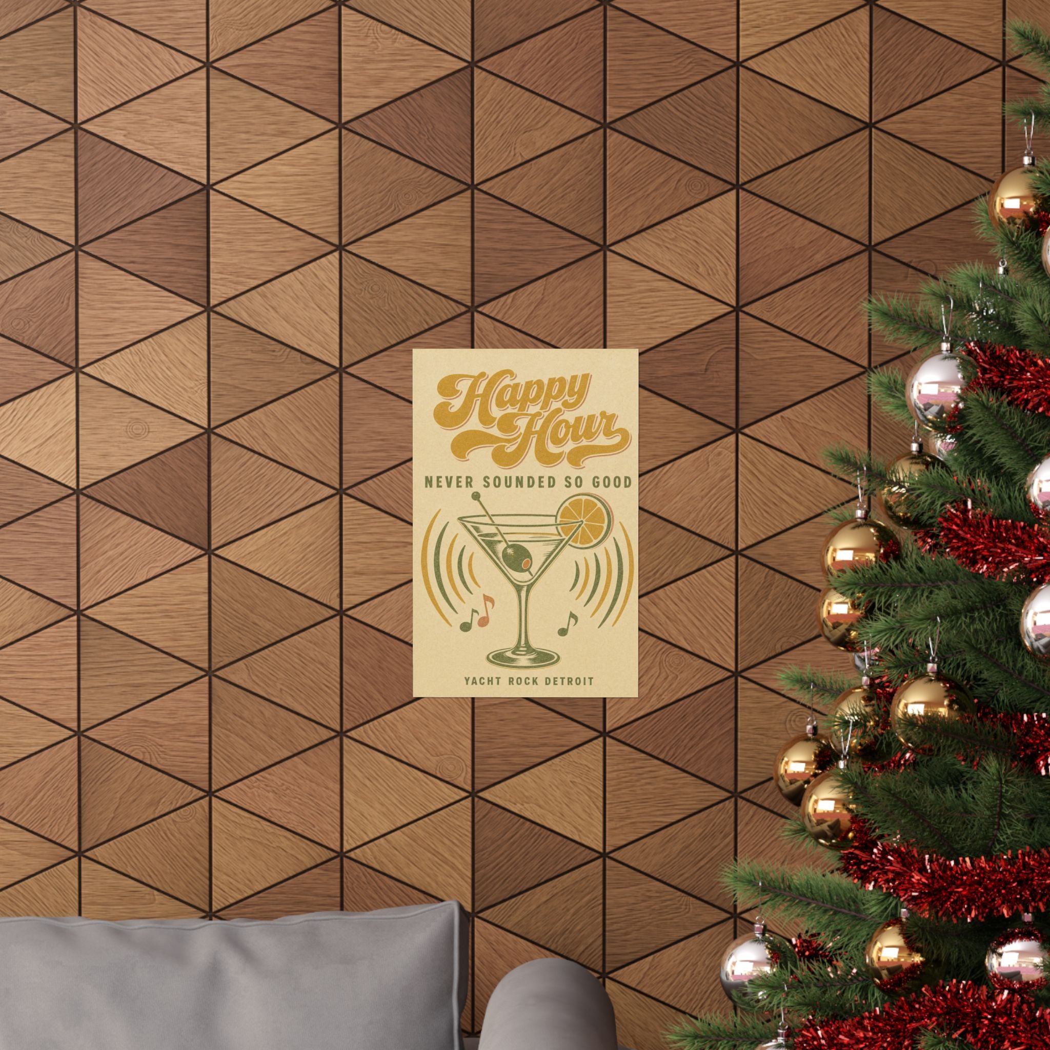 Yacht Rock Detroit Happy Hour Poster