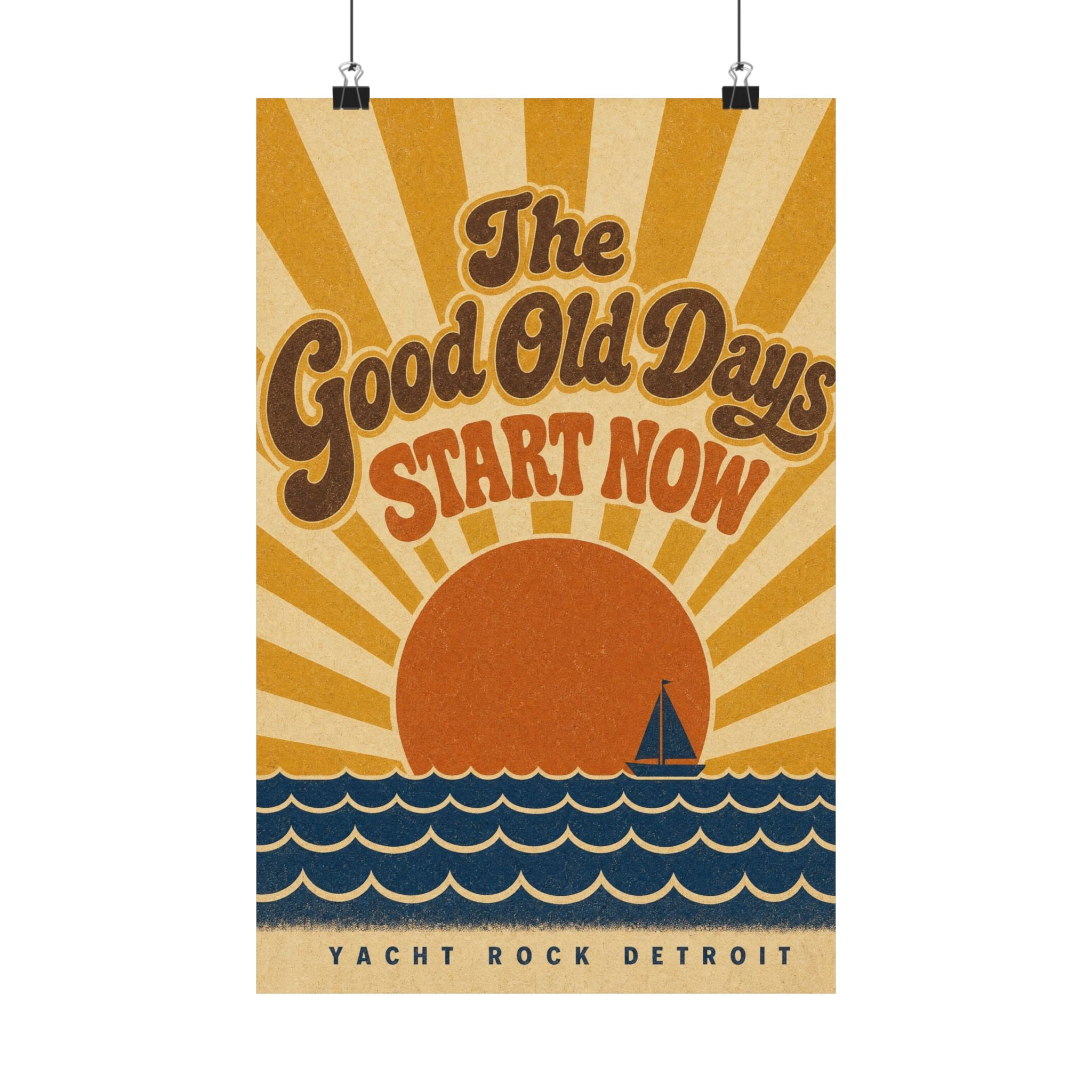 The Good Old Days Start Now